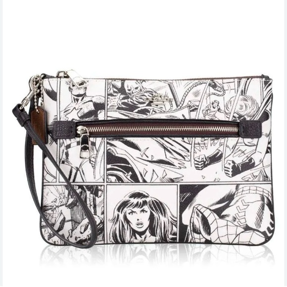 RARE Coach Marvel Gallery Pouch Wrislet - Picture 2 of 10